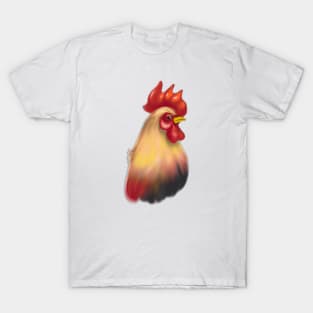 Cute Rooster Drawing T-Shirt